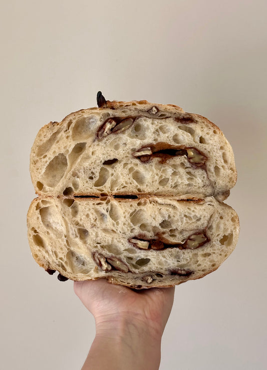 Pecan Cinnamon Sugar Sourdough