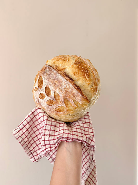 Hot Honey Parmesan Sourdough